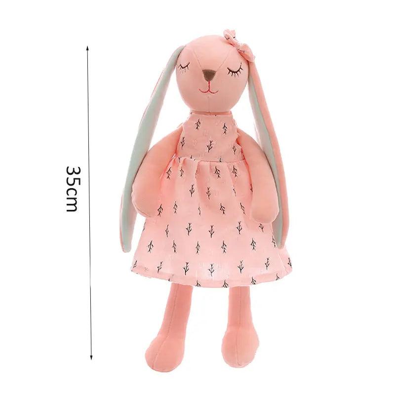 Doudou lapin rose 35cm - DoudouetPeluche