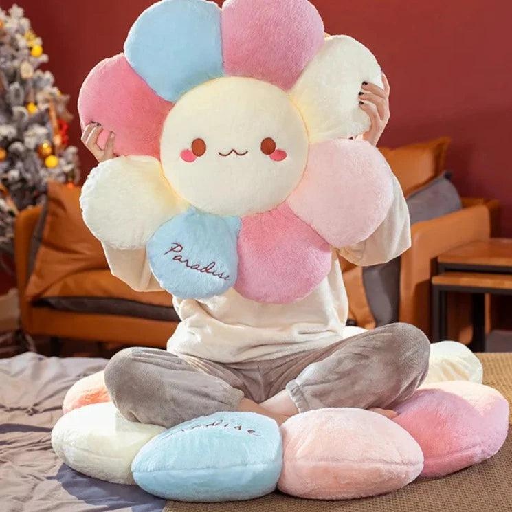 Peluche fleur 90cm - DoudouetPeluche