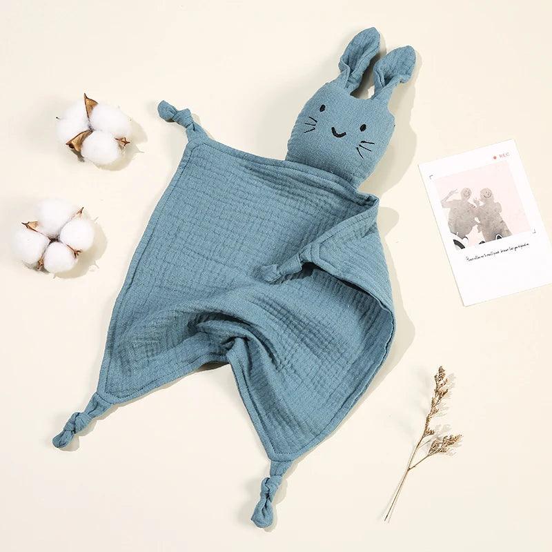 Doudou en coton lapin - DoudouetPeluche