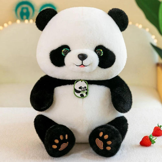 Peluche panda 24cm - DoudouetPeluche