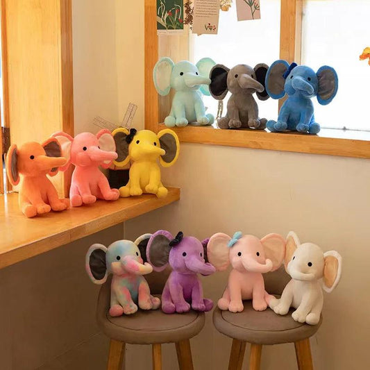 Peluche éléphant 25cm - DoudouetPeluche