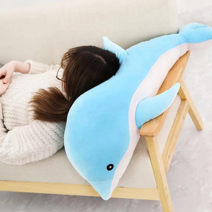 Peluche dauphin 30cm - DoudouetPeluche