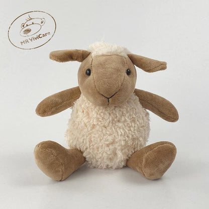 Peluche mouton marron 20cm - DoudouetPeluche