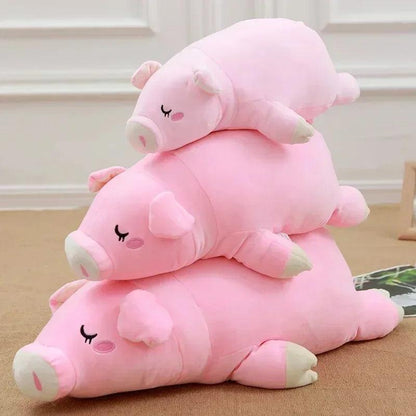 Peluche cochon 90cm - DoudouetPeluche