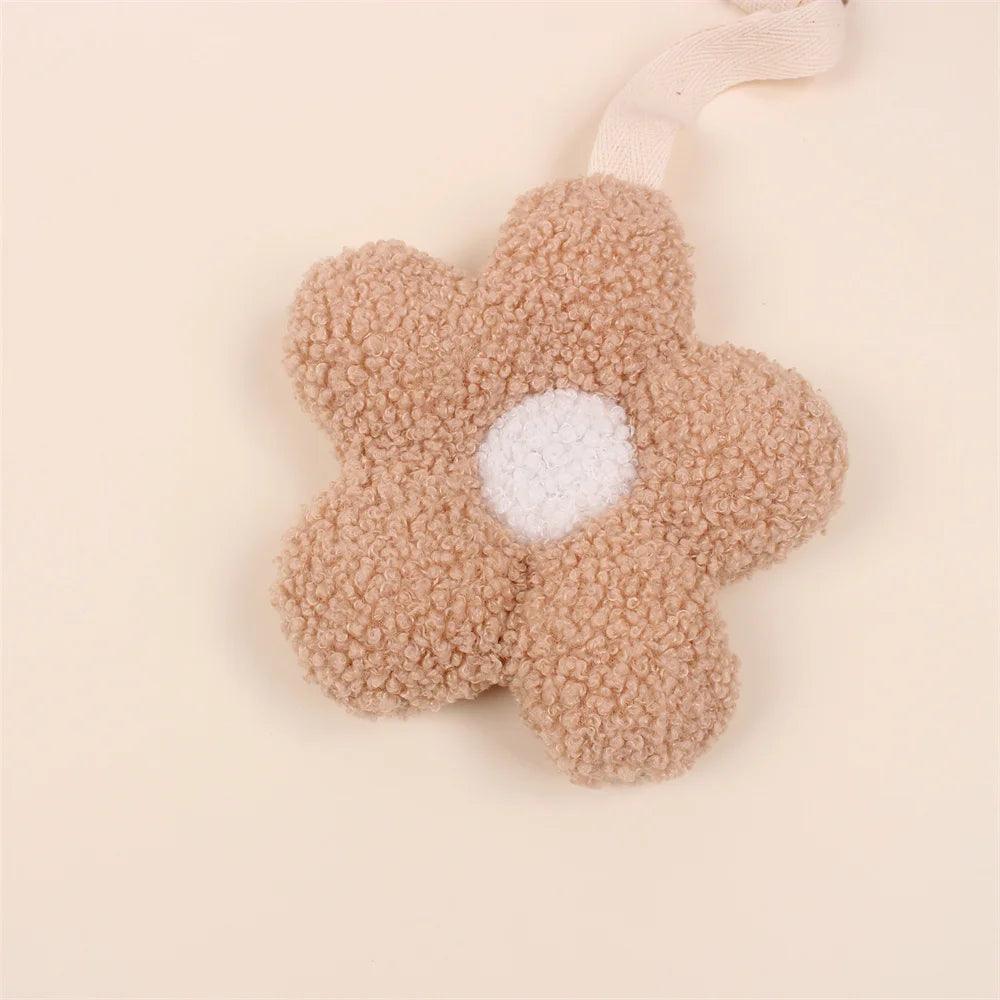 Attache sucette fleur - DoudouetPeluche