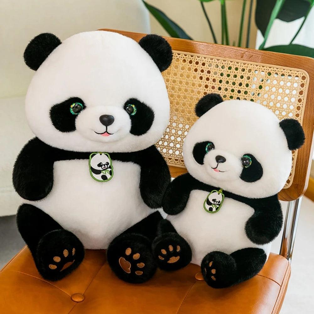 Peluche panda 24cm - DoudouetPeluche