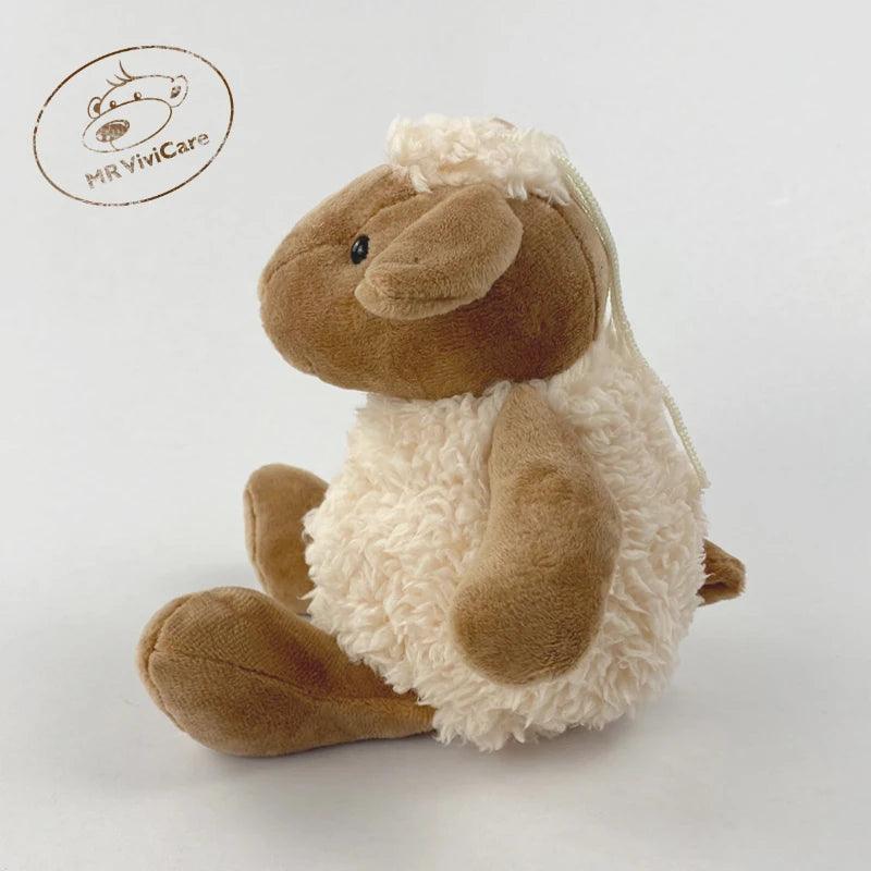 Peluche mouton marron 20cm - DoudouetPeluche