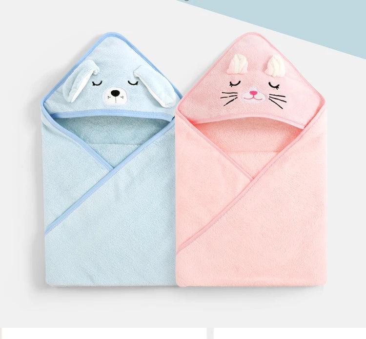 Couverture de bain bébé - DoudouetPeluche