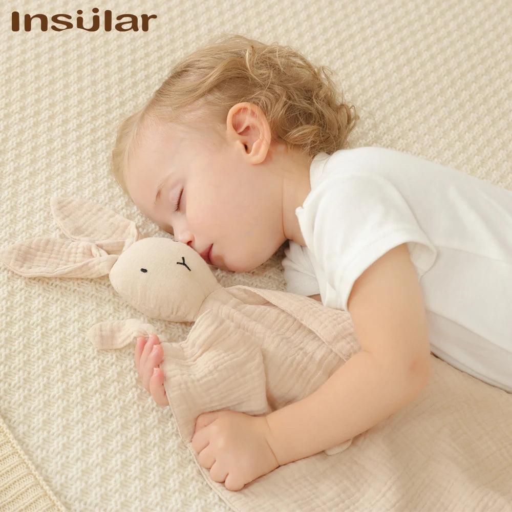 Doudou en coton lapin - DoudouetPeluche