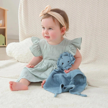 Doudou en coton lion - DoudouetPeluche