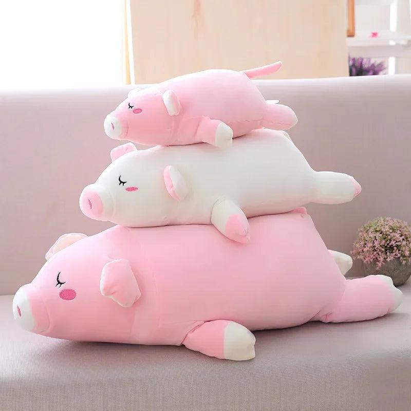 Peluche cochon 40cm - DoudouetPeluche